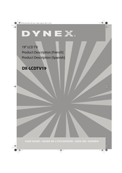Dynex DX-LCDTV19 User Manual