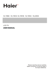 Haier HL15B A User Manual