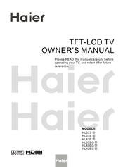 Haier HL42BG Owner's Manual