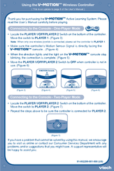Vtech V.Smile Motion Wireless Controller User Manual