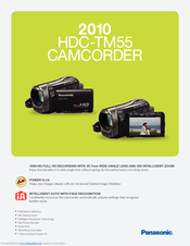 Panasonic HDC-TM55 Manuals | ManualsLib