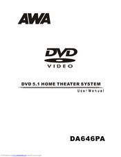 AWA DA646PA User Manual