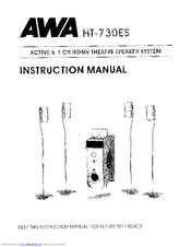 AWA HT-730ES Instruction Manual