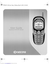 Kyocera KX440 series User Manual