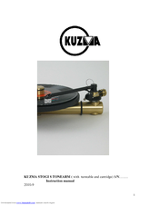Kuzma Stogi S Tonearm Instruction Manual
