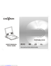 Chevron PDVD-102HB User Manual