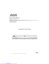 AWA STB 237 Owner's Manual