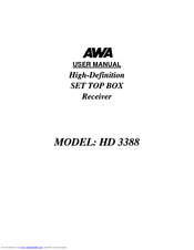 AWA HD 3388 User Manual