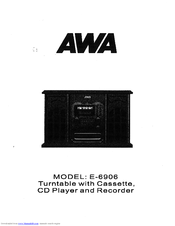 AWA E-6906 User Manual