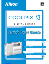 Nikon CoolPix S2 Quick Start Manual