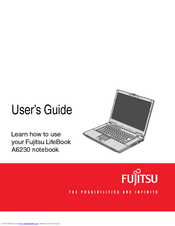 Fujitsu Lifebook A6230 User Manual