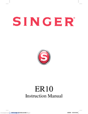 Singer ER10 Instruction Manual