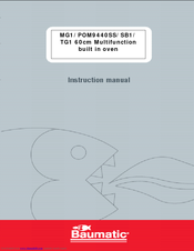 Baumatic POM9440SS Instruction Manual