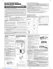 Fujitsu AOYZ14LBT Installation Manual