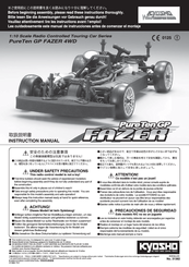Kyosho Pure Ten GP FAZER 4WD Instruction Manual
