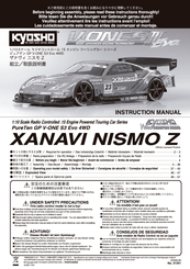 Kyosho Xanavi Nismo Z Instruction Manual
