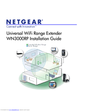 Netgear WN3000RP-100NAS Installation Manual