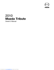 Mazda Tribute Owner's Manual