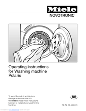 Miele Polaris Operating Instructions Manual