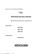 Sinclair SMF-C12AI Service Manual