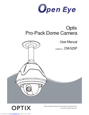 OpenEye Optix CM-525P User Manual