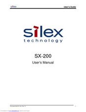 Silex technology SX-200 User Manual