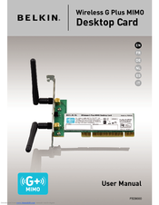 Belkin F5D9000v3 User Manual