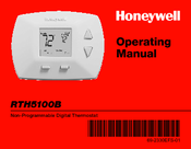 Honeywell RTH5100B Operating Manual
