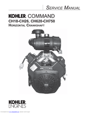 Kohler Command PRO CH22 Manuals | ManualsLib