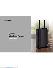 Belkin F5D9231-4v1 User Manual