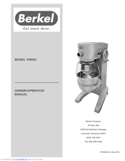 Berkel FMS60 Owner's/Operator's Manual