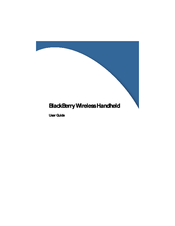 Blackberry 7510 Wireless Handheld User Manual