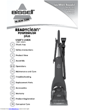 Bissell ReadyClean Powerbrush Plus 16W5 