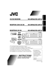JVC KD-AR960 Instruction Manual