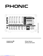 Phonic Powerpod 620 R Manuals | ManualsLib