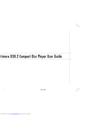Primare D30.2 User Manual
