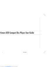 Primare D20 User Manual