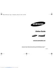 Samsung Rant Online Manual