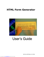 Teklynx HTML Form Generator User Manual