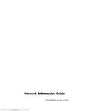 Teklynx Network Information Guide User Manual