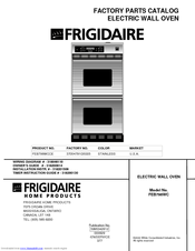 Frigidaire FEB798WCCE Parts Catalog