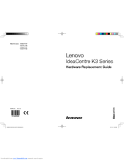 Lenovo IedaCentre K330B Hardware Replacement Manual