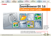 Canon ZoomBrowser EX 5.6 Software User's Manual