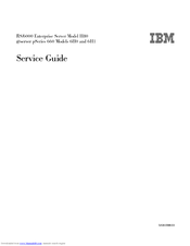 IBM 7026-H80 - RS/6000 - 256 MB RAM Service Manual