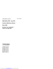 IBM 847671U - Netfinity 3000 - 71U Hardware Maintenance Manual