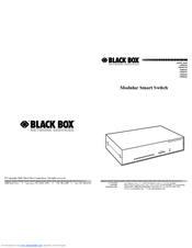 Black Box MODULAR SMART SWITCH SW928C User Manual