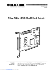 Black Box SCSI-2 LVD User Manual