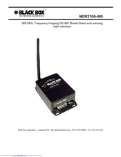 Black Box MDR210A-485 User Manual