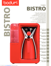 Bodum Bistro 11001 Instructions For Use Manual