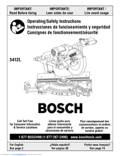 Bosch 5412l Manuals Manualslib